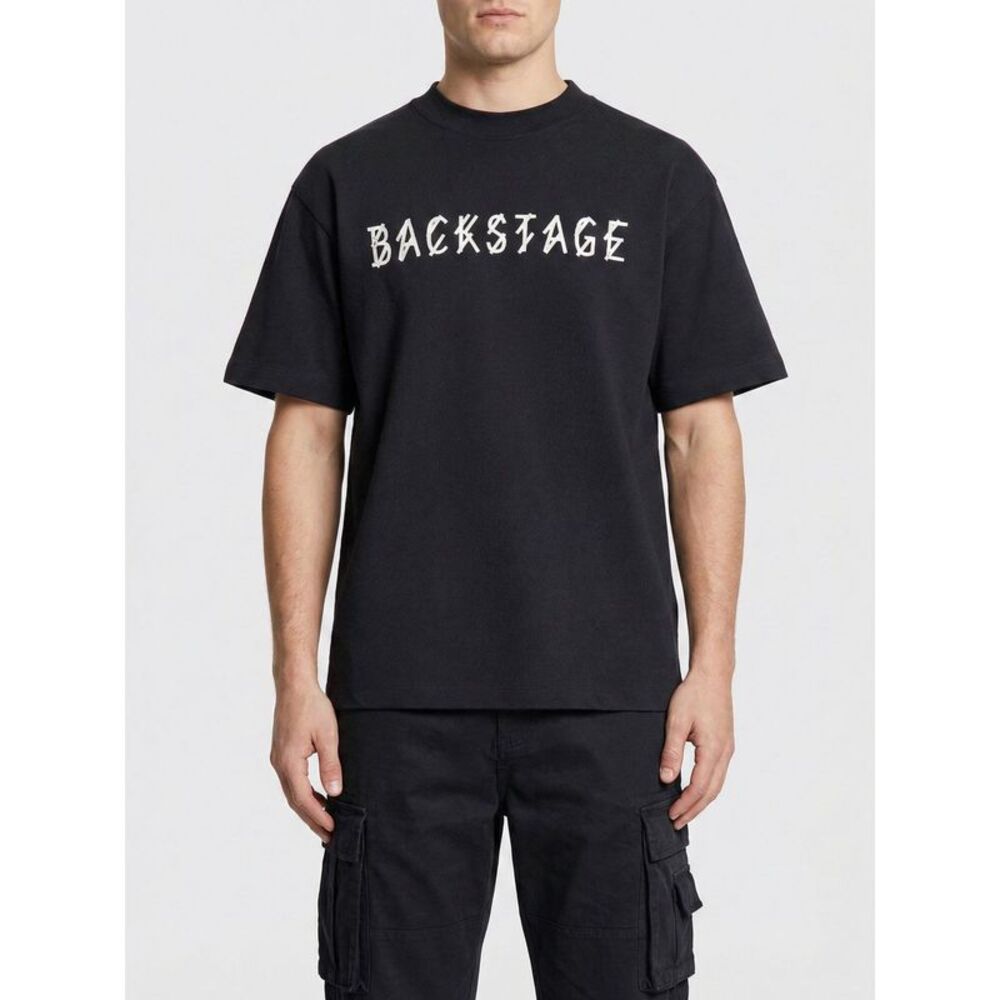 44 Label Group Men Maxi Logo Cotton T-Shirt 44 Label Group